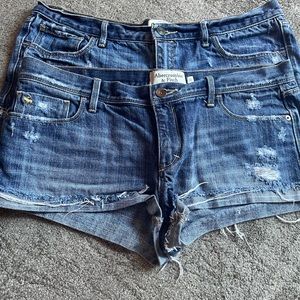 Abercrombie & Fitch Denim Short Bundle